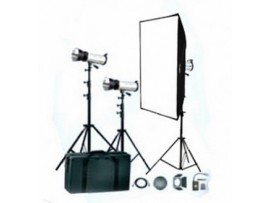 Fomex E Studio Kit 308 with Softbox 80 x 120